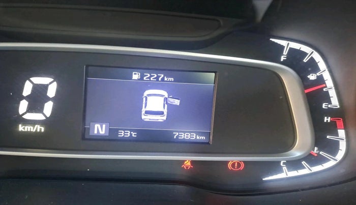 2021 KIA SONET HTX 1.0 IMT, Petrol, Manual, 7,383 km, interior