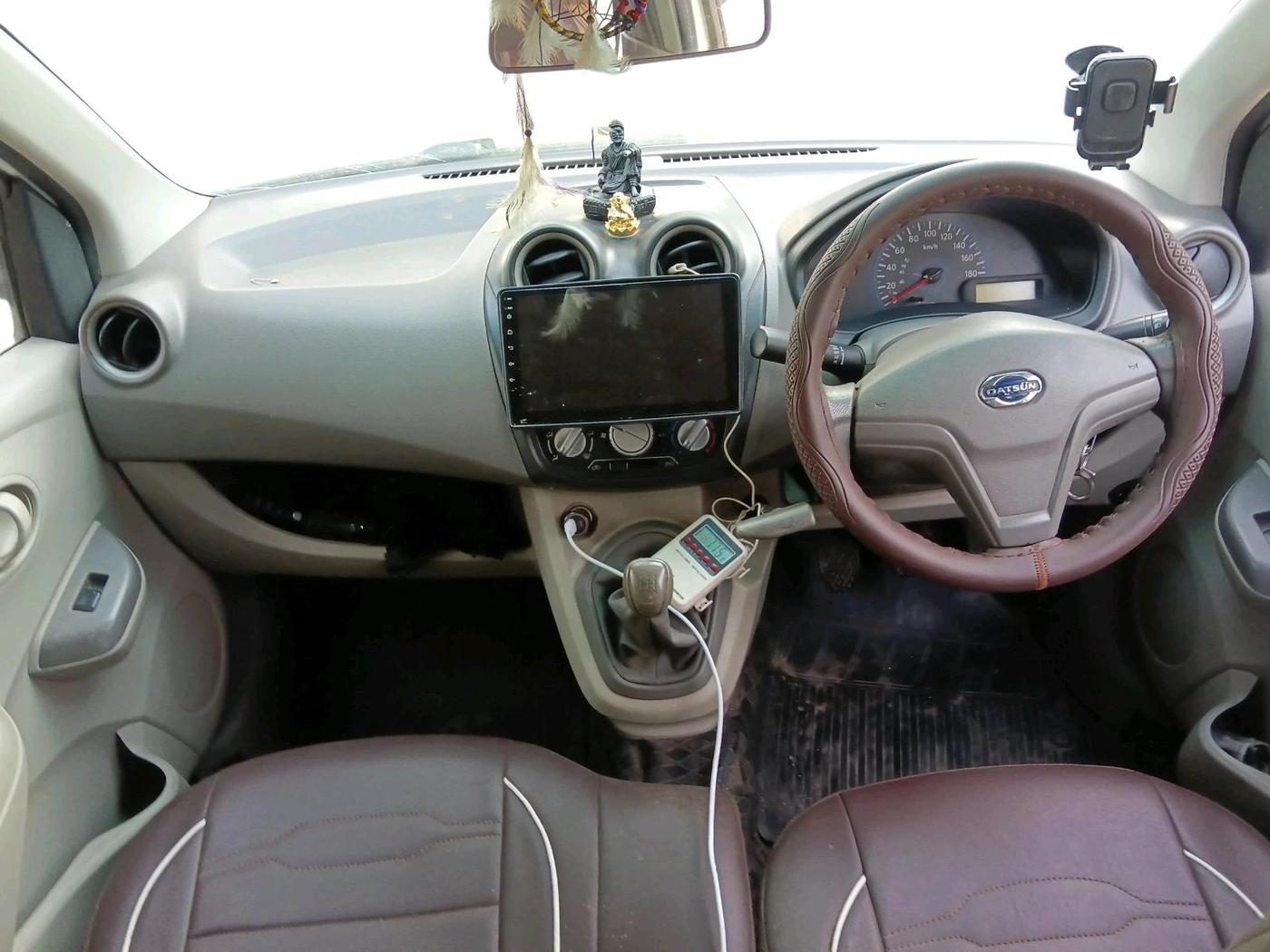 2015 Datsun Go Plus T, Petrol, Manual, 63,572 km, interior