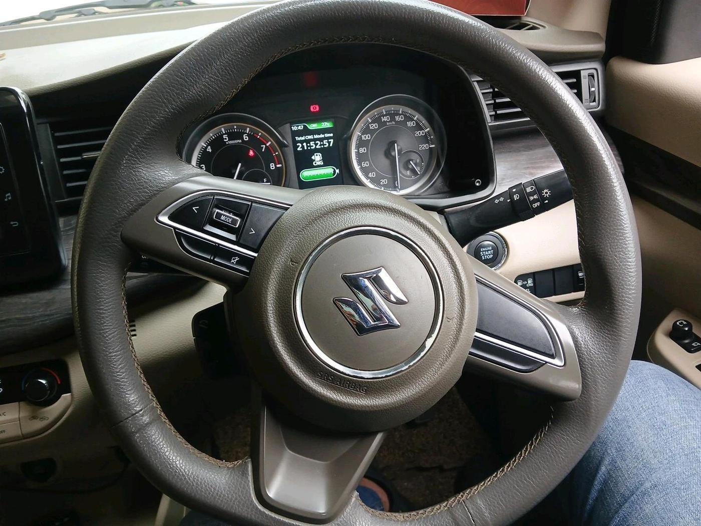 2022 Maruti Ertiga ZXI  CNG, CNG, Manual, 70,459 km, interior
