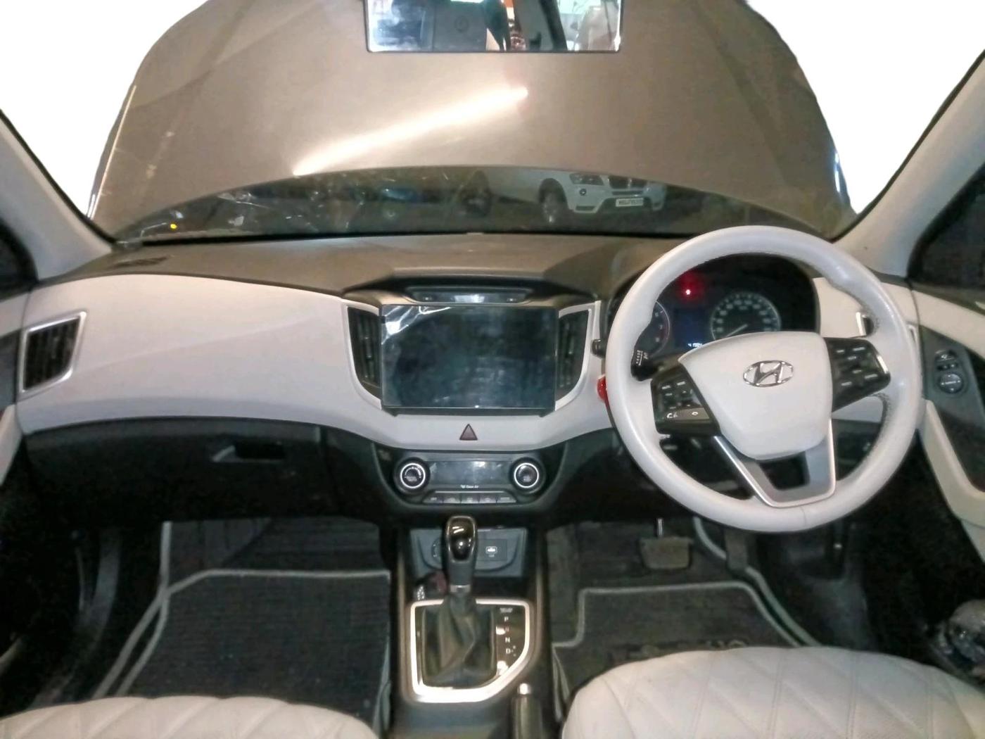 2018 Hyundai Creta SX AT 1.6 PETROL, Petrol, Automatic, 41,984 km, interior