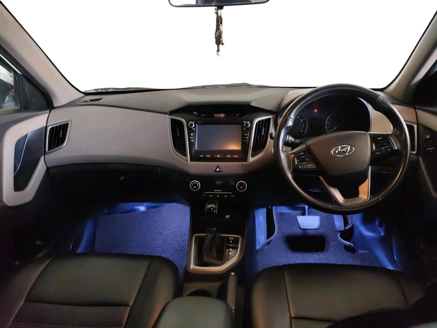 2016 Hyundai Creta SX PLUS AT 1.6 PETROL, Petrol, Automatic, 38,456 km, interior