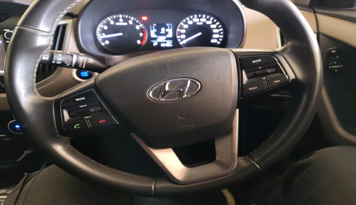 2016 Hyundai Creta SX PLUS AT 1.6 PETROL, Petrol, Automatic, 38,456 km, interior