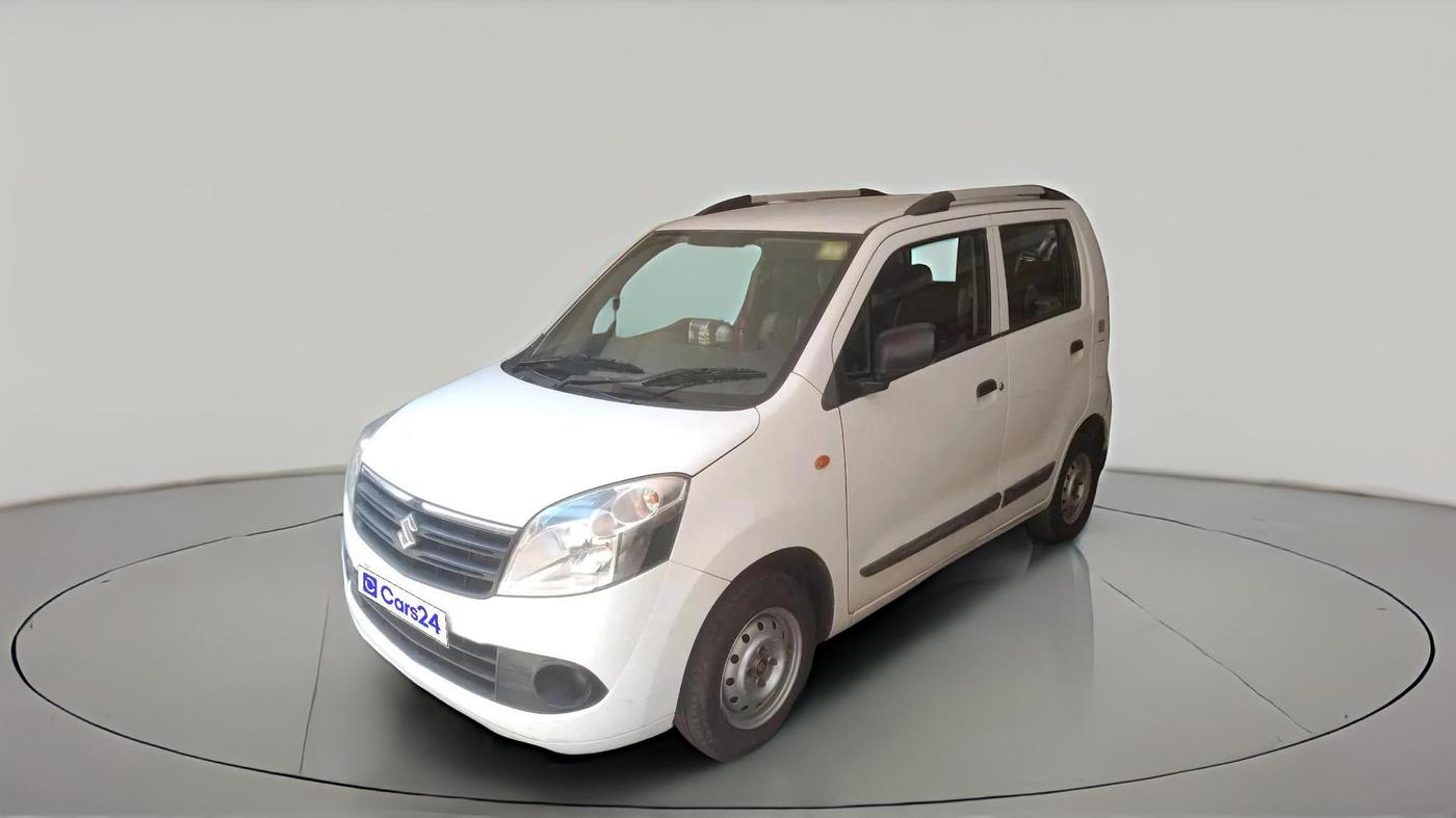 2012 Maruti Wagon R 1.0 LXI CNG, CNG, Manual, 18,371 km, exterior