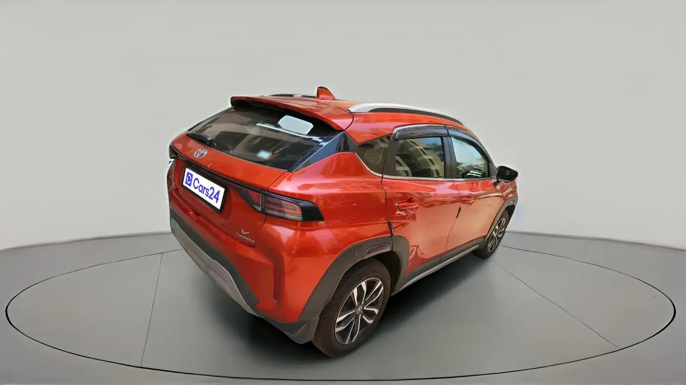 2024 Toyota Urban Cruiser Taisor V 1.0 Petrol AT, Petrol, Automatic, 18,884 km, exterior