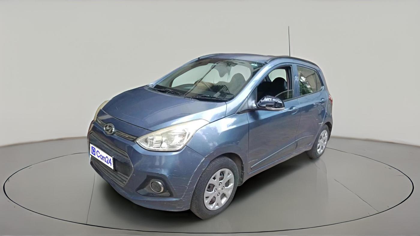 2015 Hyundai Grand i10 SPORTZ 1.2 KAPPA VTVT, CNG, Manual, 1,04,336 km, exterior