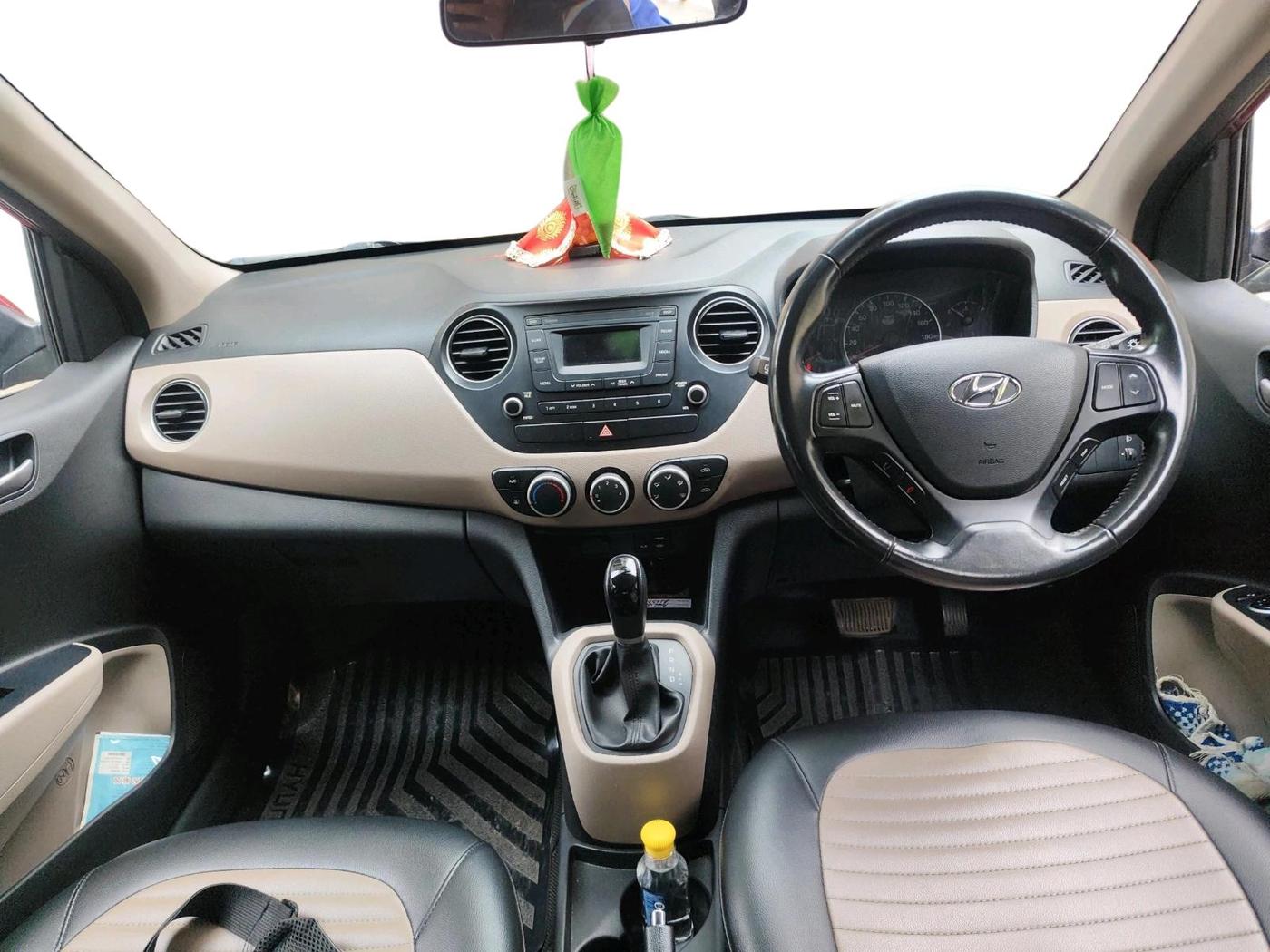 2016 Hyundai Grand i10 ASTA AT 1.2 KAPPA VTVT, Petrol, Automatic, 23,382 km, interior