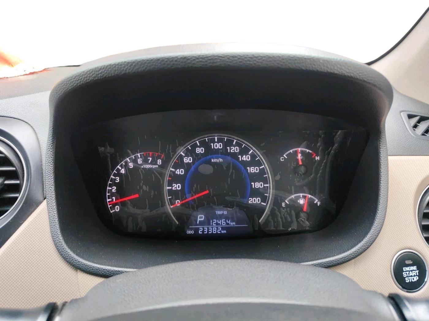 2016 Hyundai Grand i10 ASTA AT 1.2 KAPPA VTVT, Petrol, Automatic, 23,382 km, interior