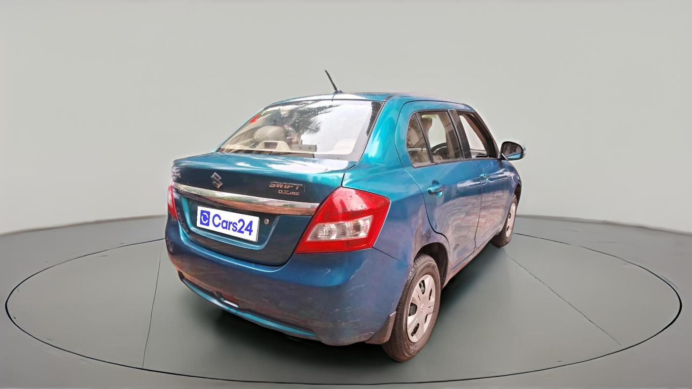 2012 Maruti Swift Dzire VXI, Petrol, Manual, 2,814 km, exterior