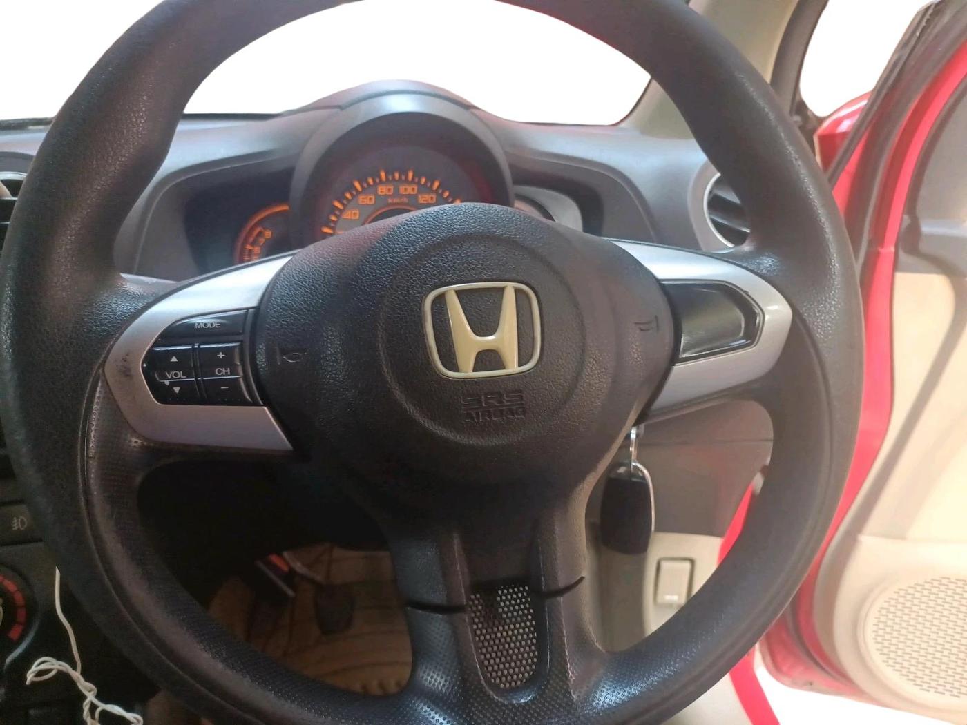 2012 Honda Brio V MT, Petrol, Manual, 55,083 km, interior