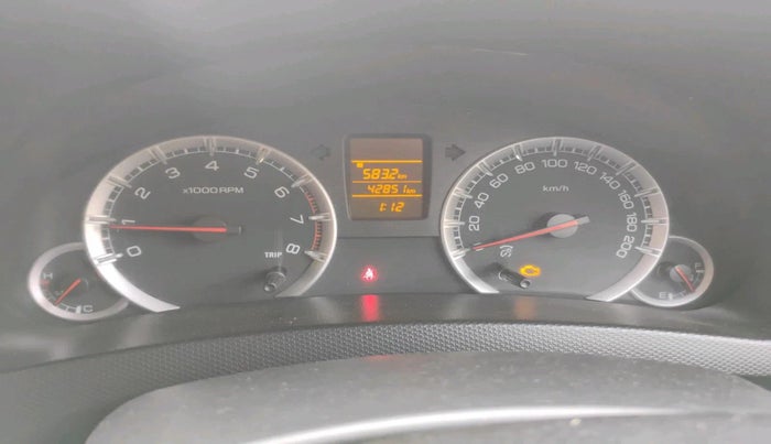 2012 Maruti Swift VXI, CNG, Manual, 42,851 km, interior