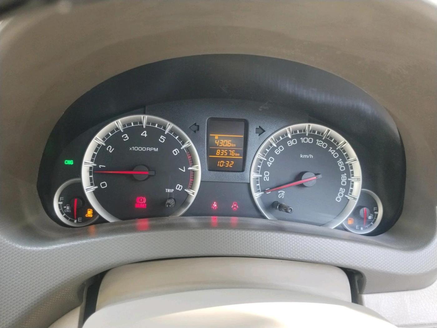 2017 Maruti Ertiga VXI CNG, CNG, Manual, 83,576 km, interior