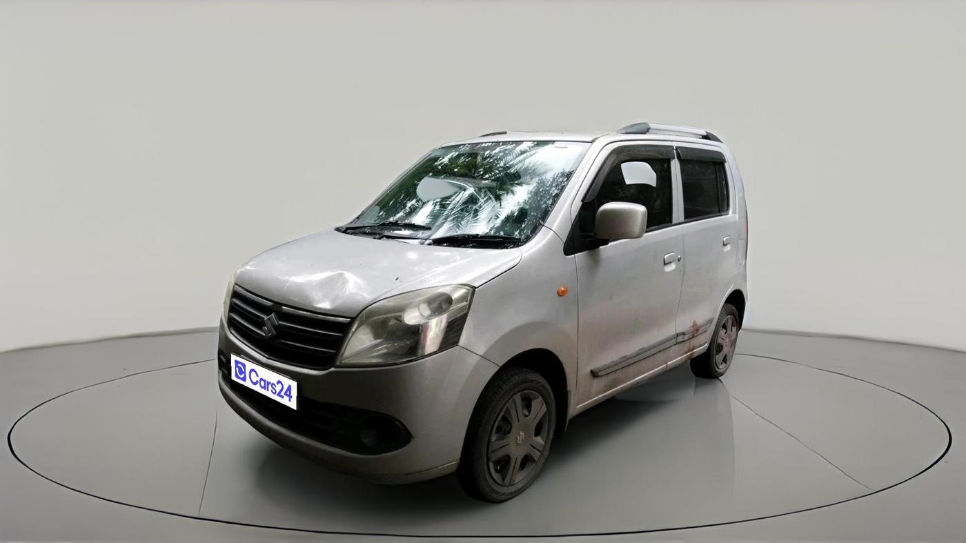 2011 Maruti Wagon R 1.0 VXI, Petrol, Manual, 1,21,833 km, exterior