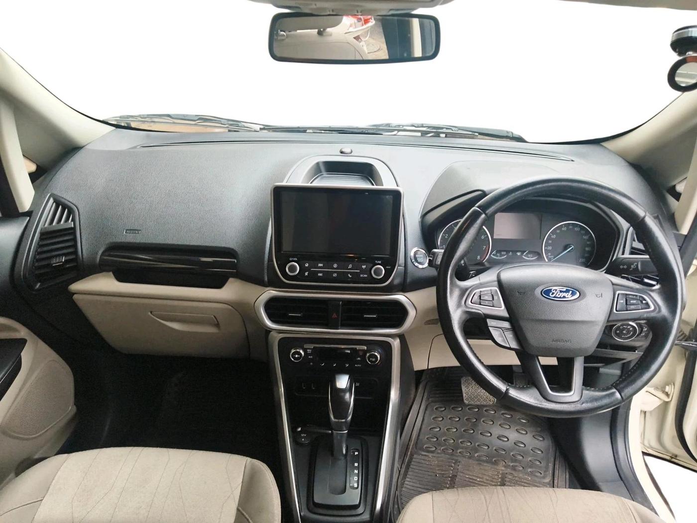 2020 Ford Ecosport TITANIUM + 1.5L PETROL AT, Petrol, Automatic, 34,881 km, interior