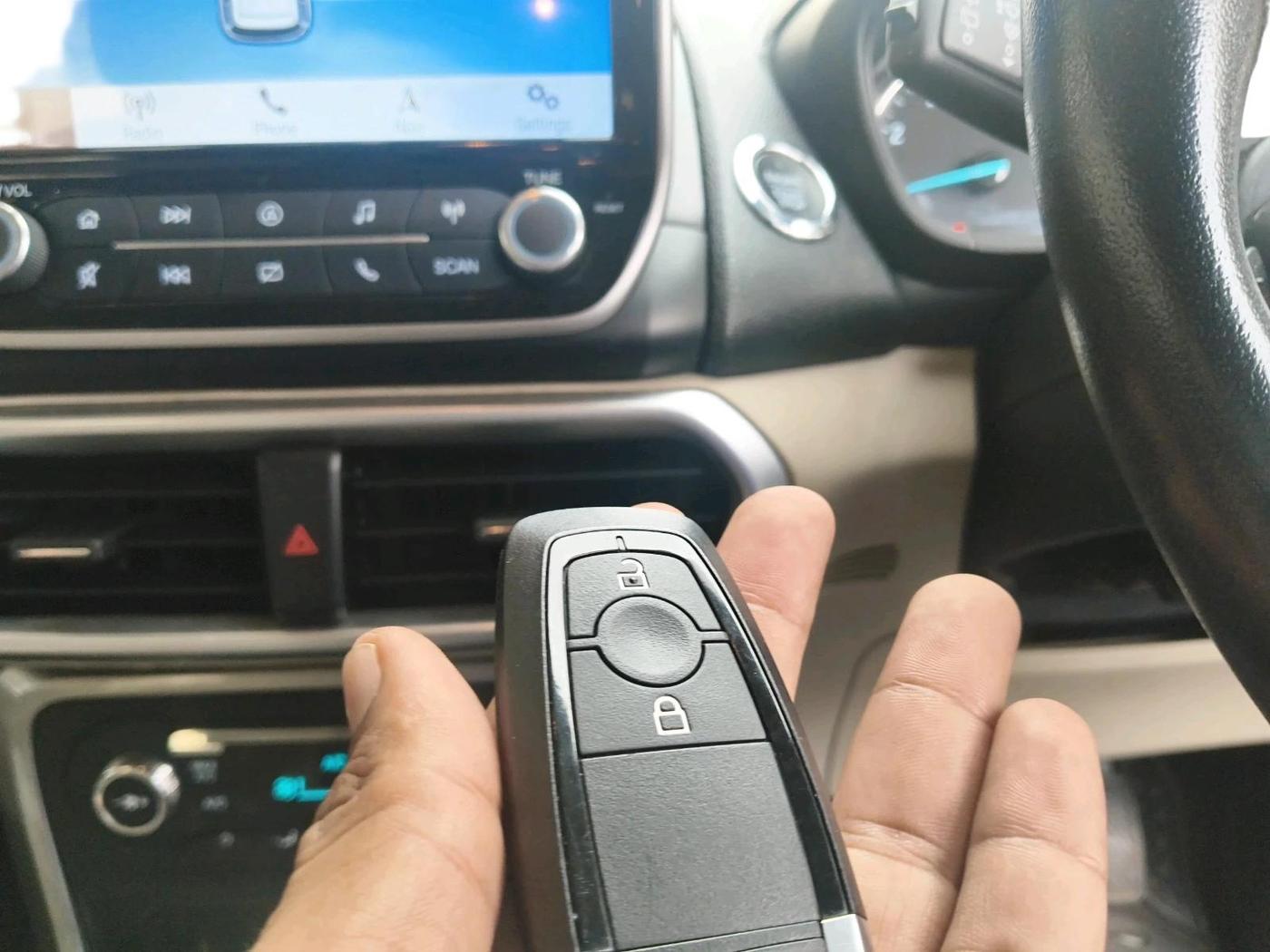 2020 Ford Ecosport TITANIUM + 1.5L PETROL AT, Petrol, Automatic, 34,881 km, interior