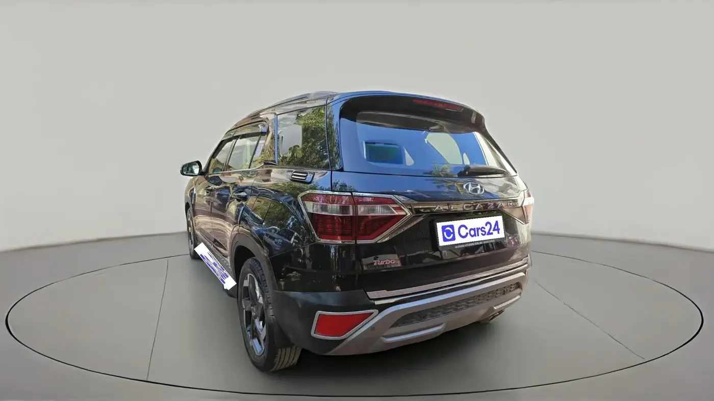 2024 Hyundai ALCAZAR PLATINUM (O) 7STR 1.5 AT, Petrol, Automatic, 14,247 km, exterior