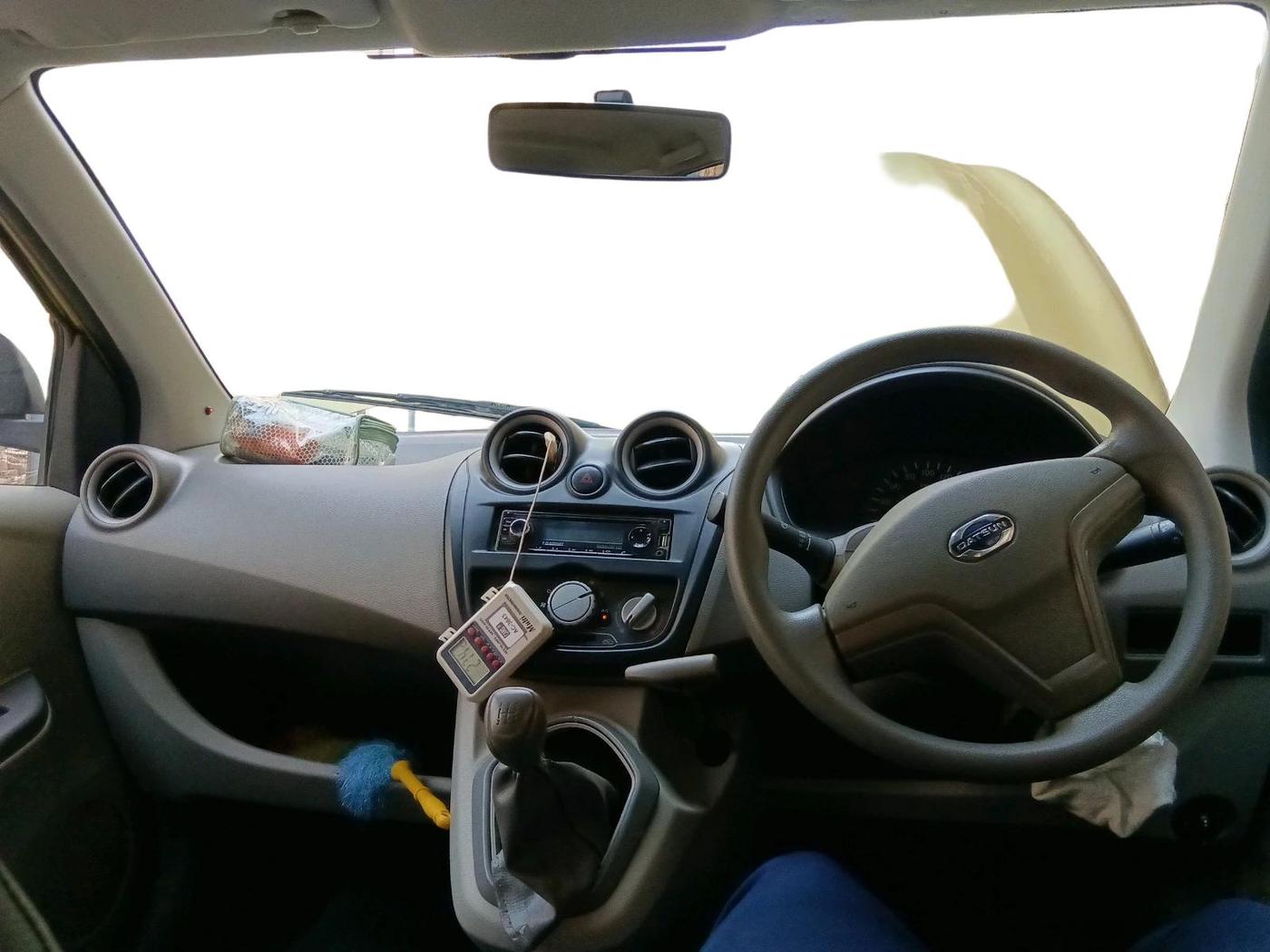 2015 Datsun Go Plus T, Petrol, Manual, 1,40,000 km, interior