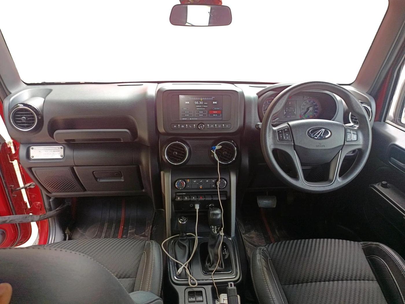 2022 Mahindra Thar LX PETROL HT 4WD AT, Petrol, Automatic, 17,234 km, interior