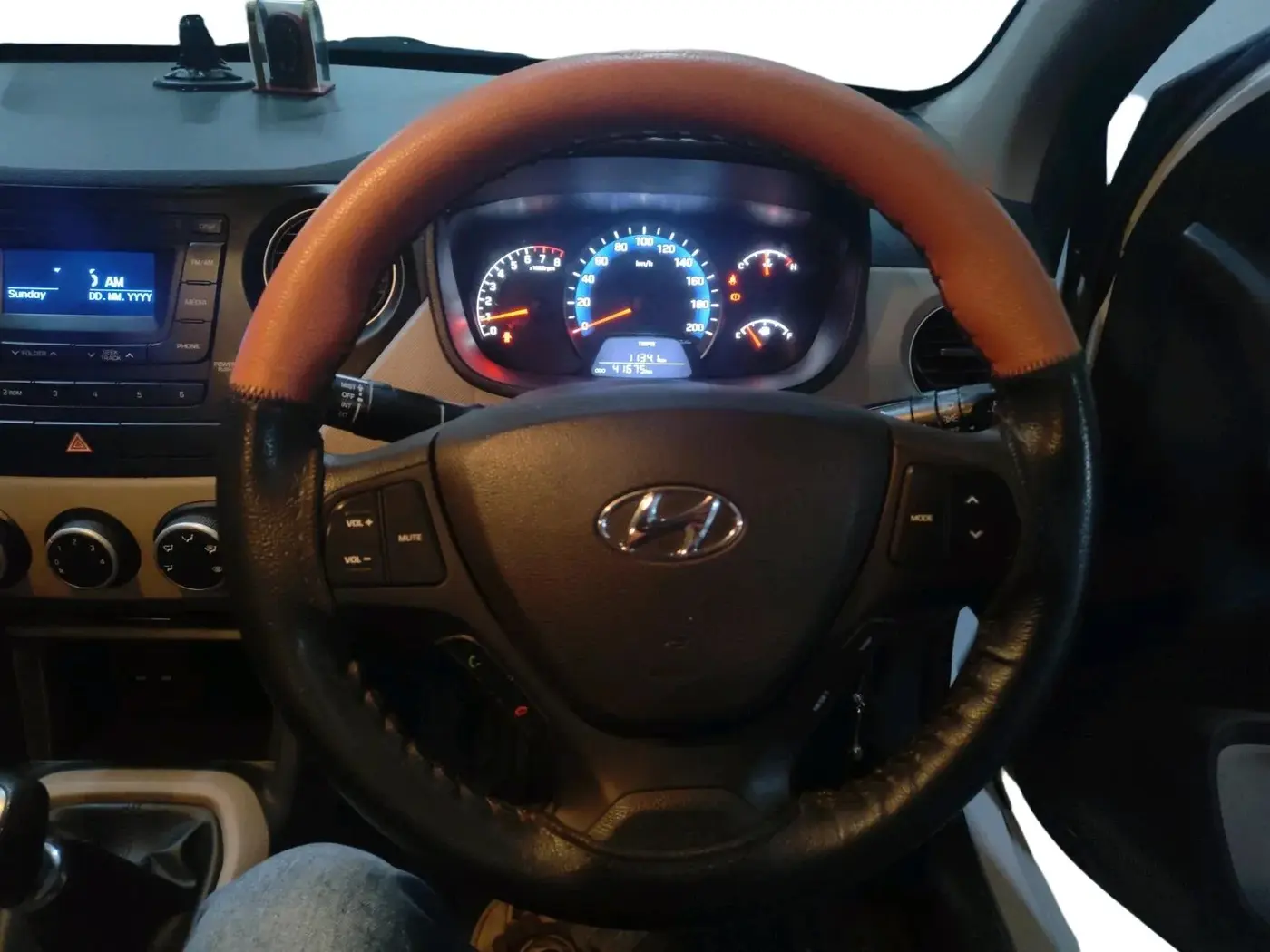 2017 Hyundai Xcent S 1.2, Petrol, Manual, 41,676 km, interior