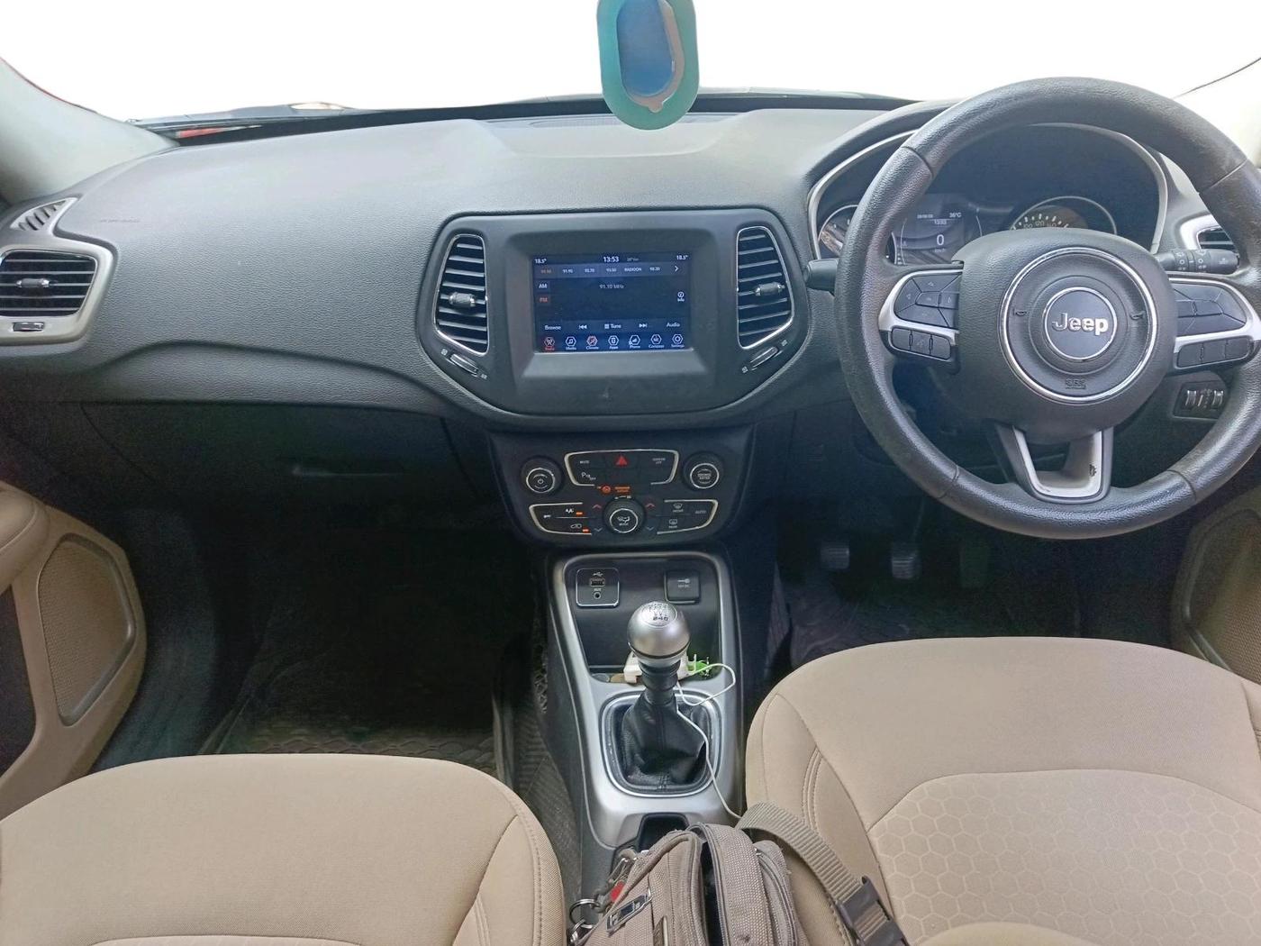 2017 Jeep Compass LONGITUDE (O) 2.0 DIESEL, Diesel, Manual, 58,222 km, interior