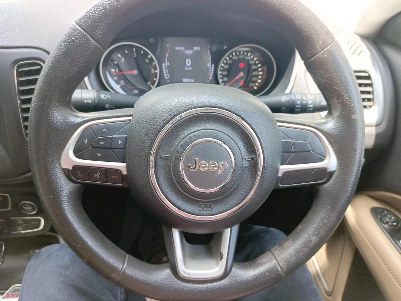 2017 Jeep Compass LONGITUDE (O) 2.0 DIESEL, Diesel, Manual, 58,222 km, interior