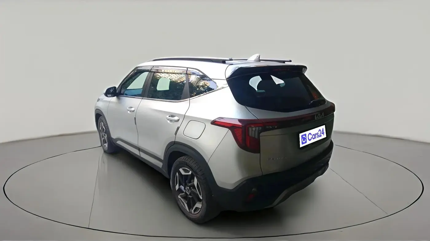 2025 KIA SELTOS HTX (O) 1.5 Petrol iVT, Petrol, Automatic, 4,262 km, exterior
