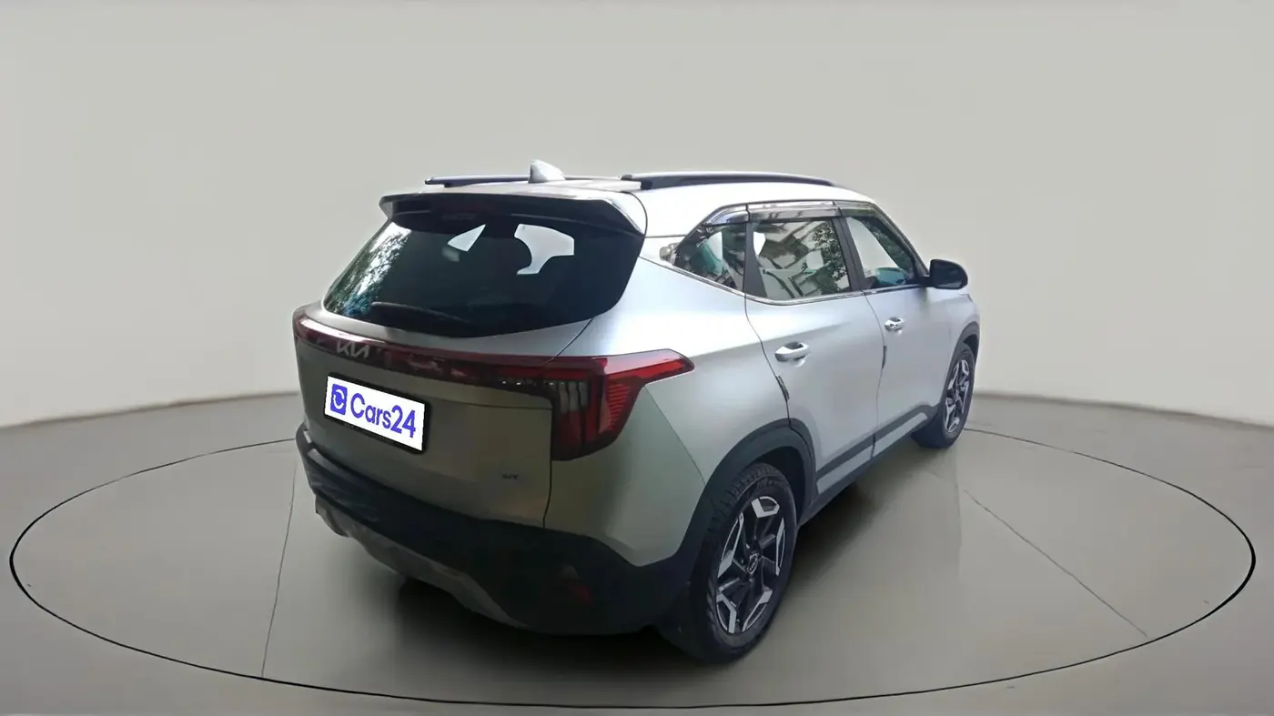 2025 KIA SELTOS HTX (O) 1.5 Petrol iVT, Petrol, Automatic, 4,262 km, exterior