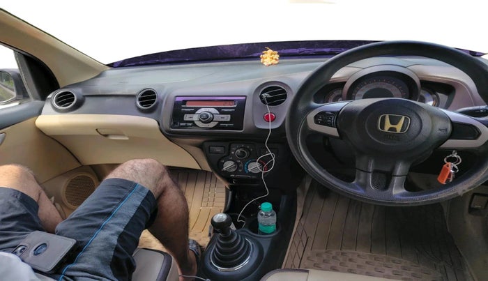 2012 Honda Brio V MT, Petrol, Manual, 1,04,838 km, interior
