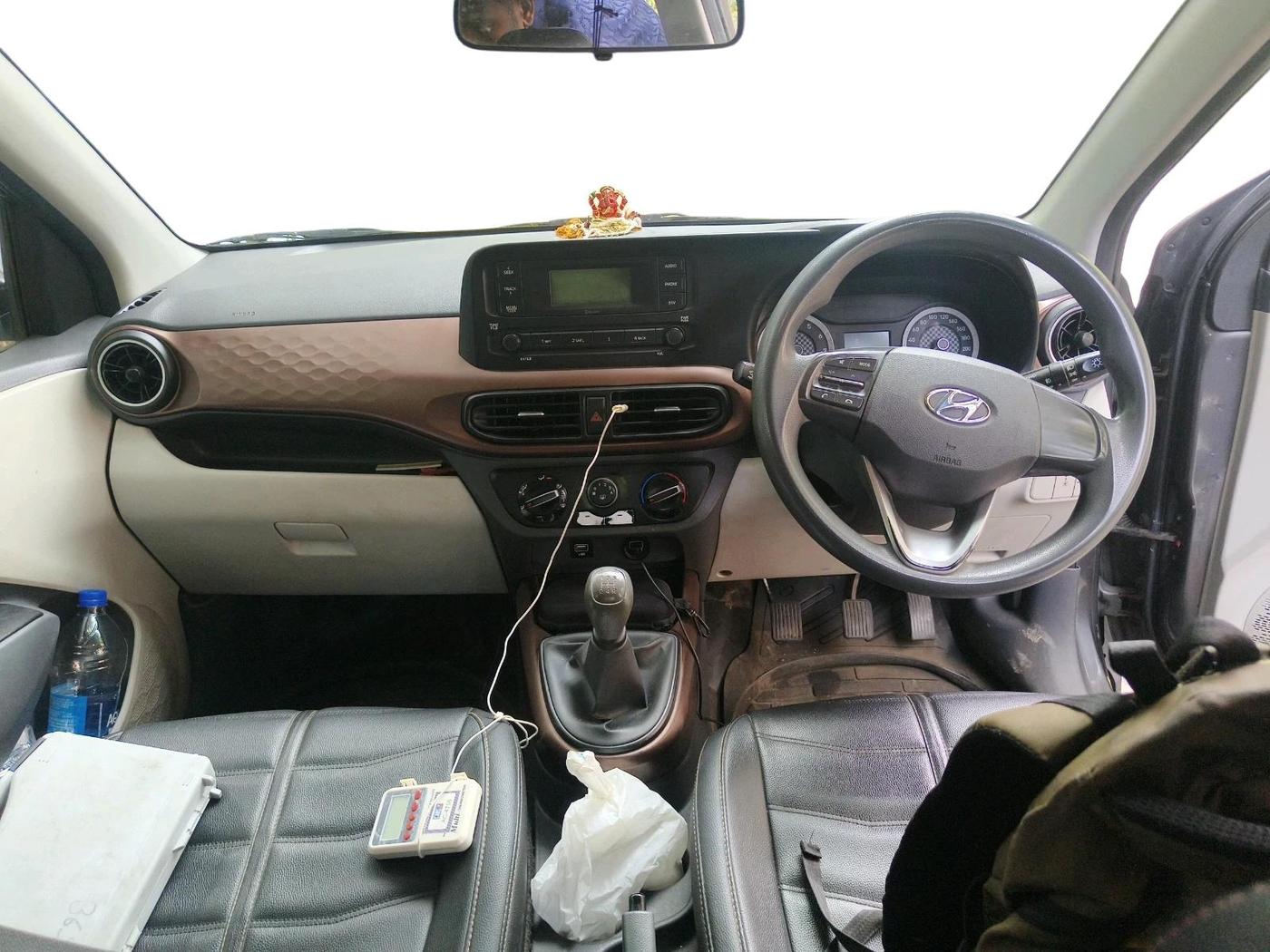 2022 Hyundai AURA S 1.2 CNG, CNG, Manual, 73,297 km, interior
