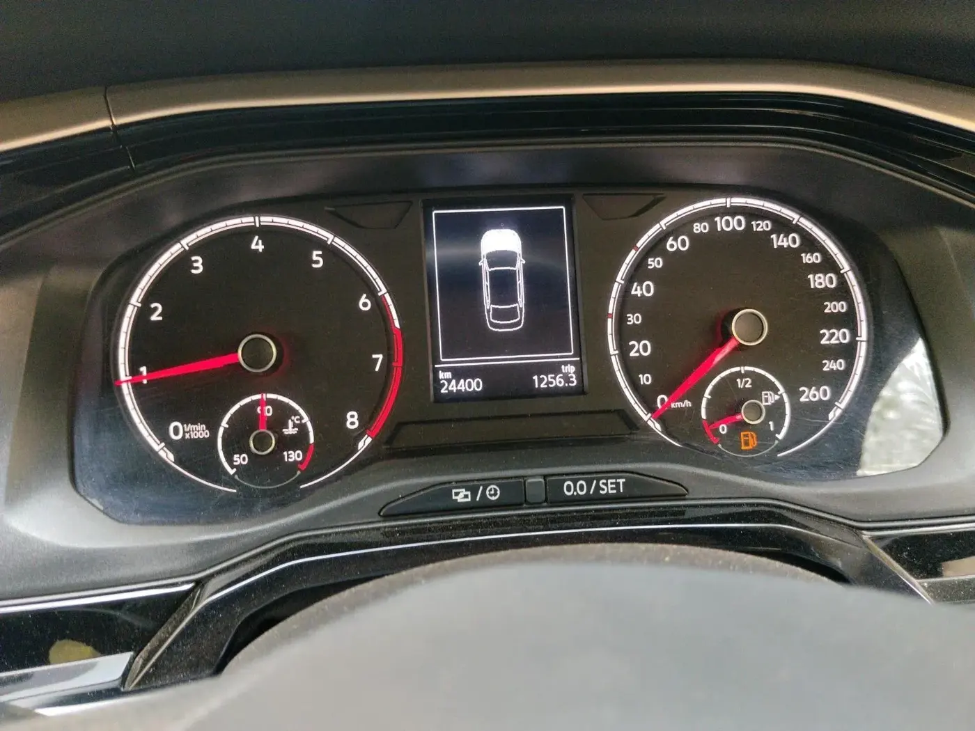 2024 Volkswagen VIRTUS HIGHLINE TSI 1.0 MT, Petrol, Manual, 24,000 km, interior