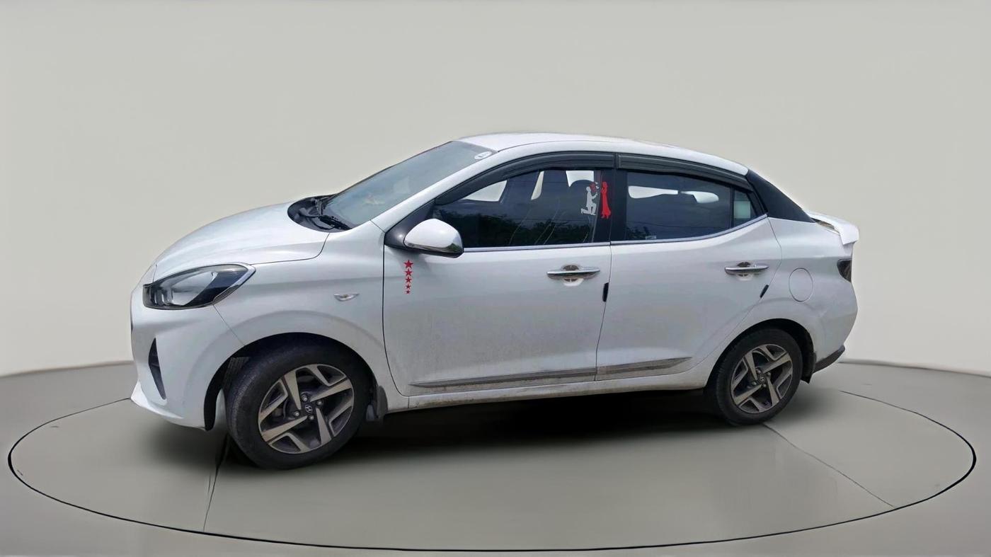 2021 Hyundai AURA S 1.2 CNG, CNG, Manual, 71,335 km, exterior