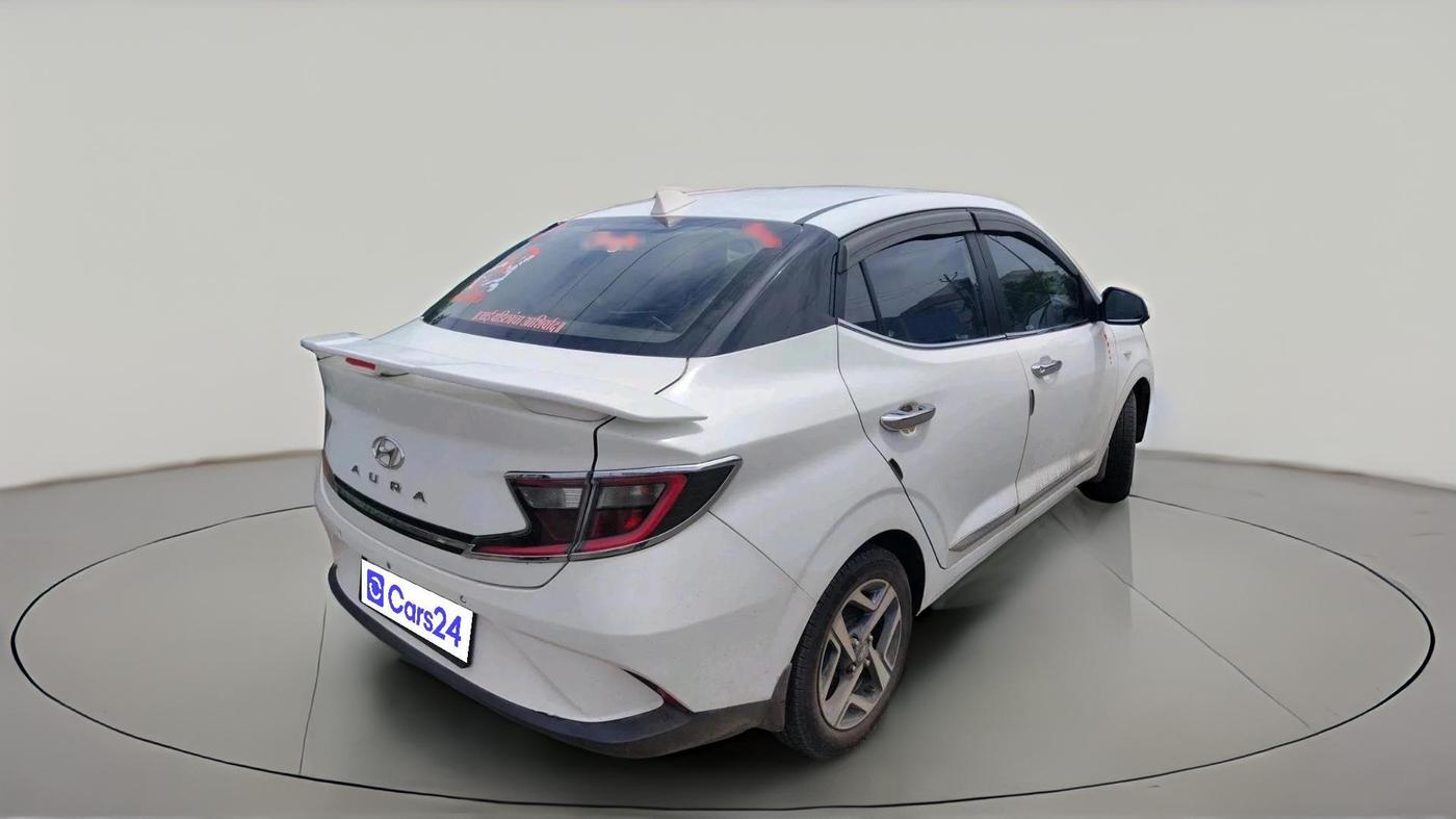 2021 Hyundai AURA S 1.2 CNG, CNG, Manual, 71,335 km, exterior