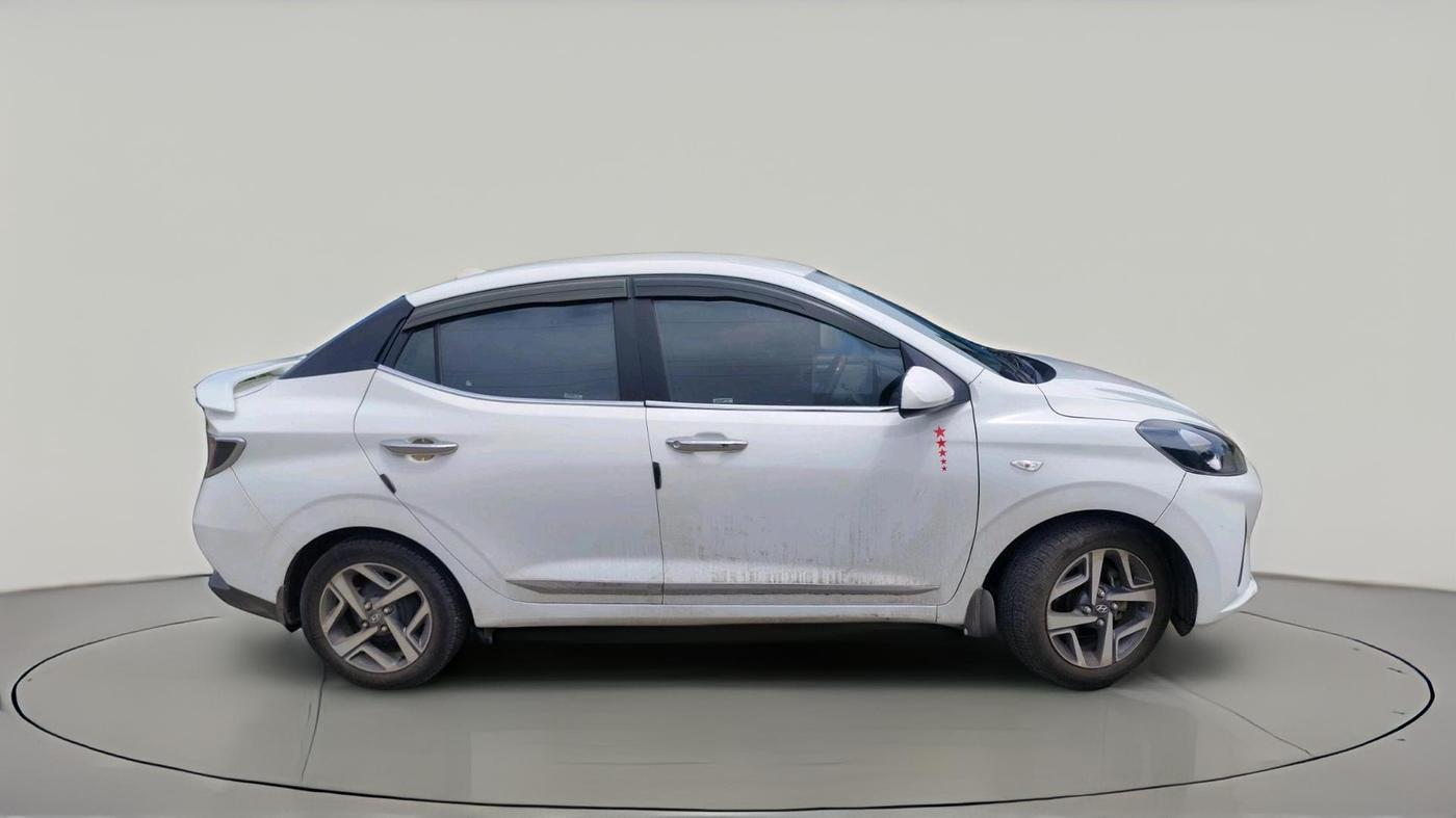 2021 Hyundai AURA S 1.2 CNG, CNG, Manual, 71,335 km, exterior