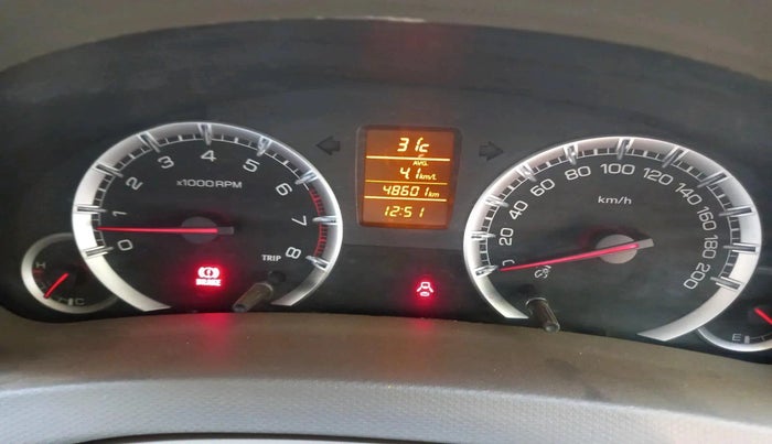 2012 Maruti Ertiga ZXI, Petrol, Manual, 48,601 km, interior