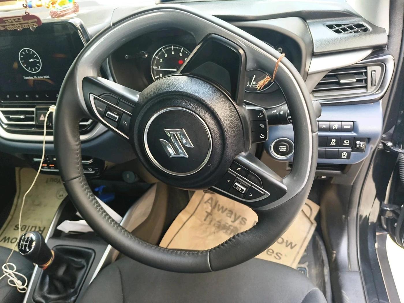 2025 Maruti Baleno ALPHA PETROL 1.2, Petrol, Manual, 14,685 km, interior