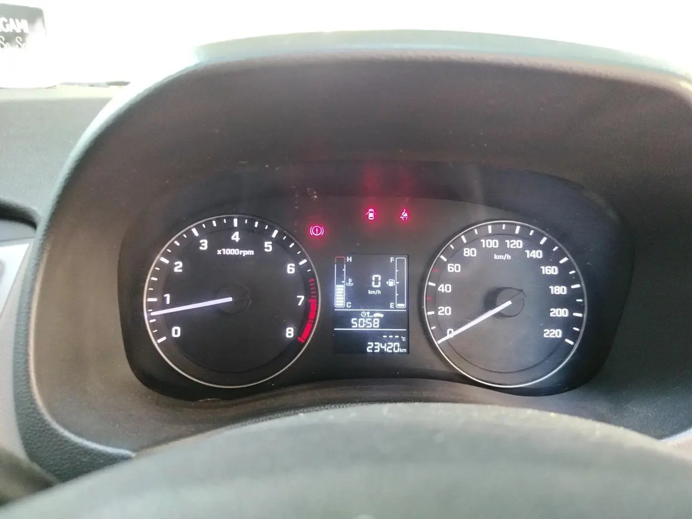 2017 Hyundai Creta E PLUS 1.6 PETROL, Petrol, Manual, 24,000 km, interior