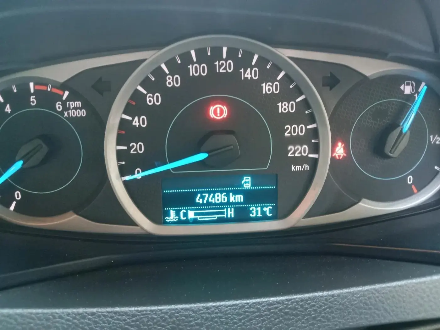 2020 Ford FREESTYLE TITANIUM PLUS 1.5 DIESEL, Diesel, Manual, 47,486 km, interior