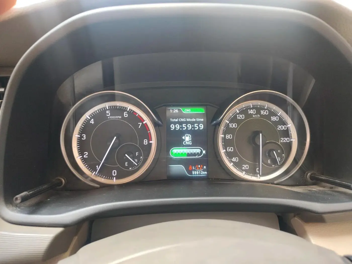 2024 Maruti Ertiga   VXI (O) CNG, CNG, Manual, 59,912 km, interior