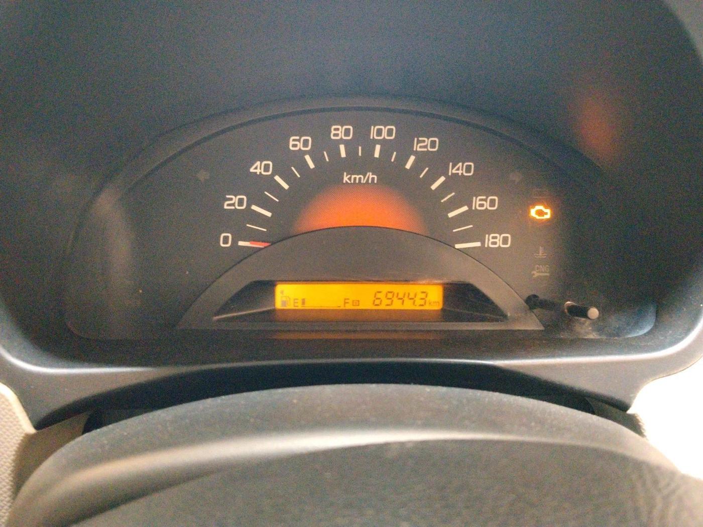 2015 Maruti Wagon R 1.0 LXI CNG, CNG, Manual, 69,450 km, interior