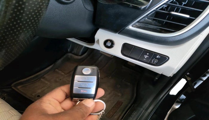 2020 KIA SELTOS HTX IVT 1.5 PETROL, Petrol, Automatic, 47,913 km, interior