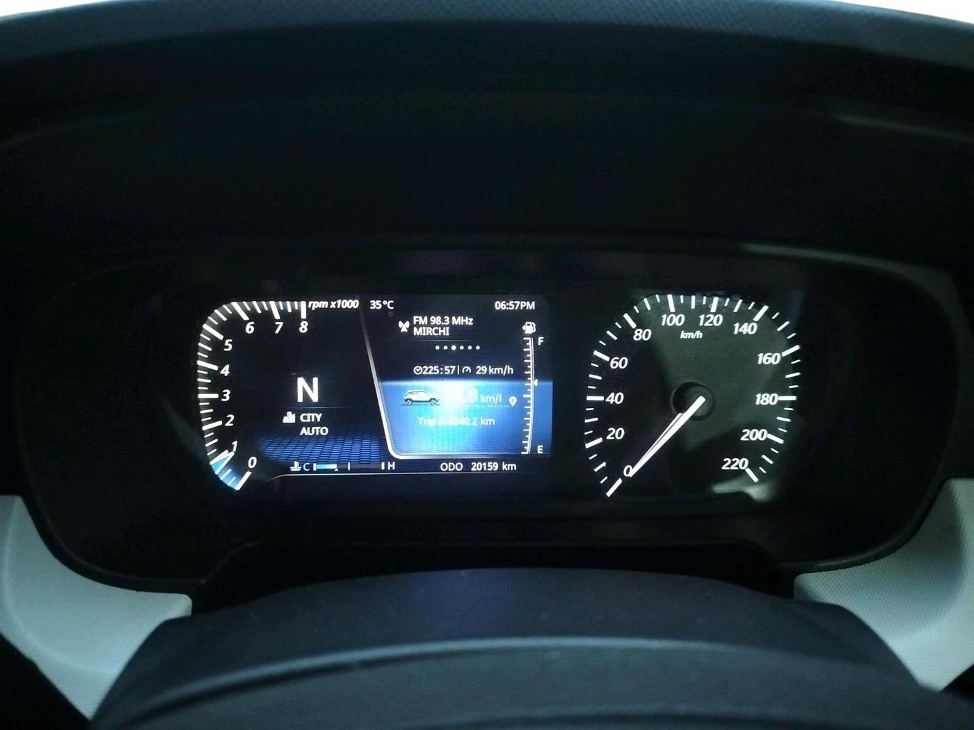 2022 Tata PUNCH CREATIVE  AMT, Petrol, Automatic, 20,159 km, interior