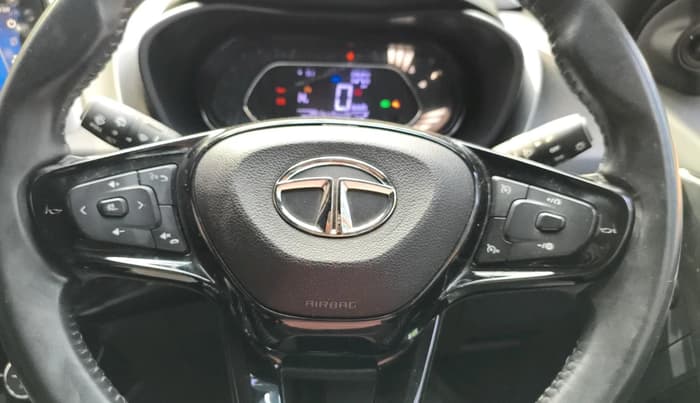 2023 Tata NEXON XZA PLUS SUNROOF DARK PETROL, Petrol, Automatic, 9,00,000 km, interior