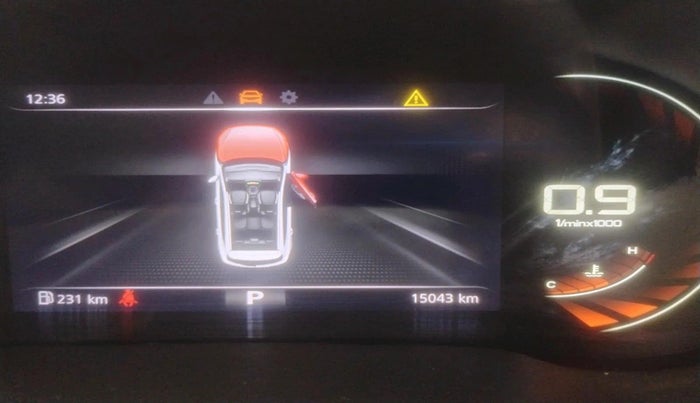 2024 MG ASTOR Select 1.5 CVT (Ivory), Petrol, Automatic, 15,043 km, interior