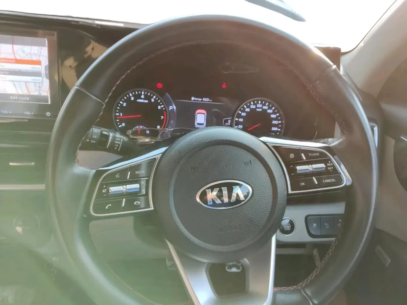 2019 KIA SELTOS GTX PLUS DCT 1.4 PETROL, Petrol, Automatic, 46,501 km, interior