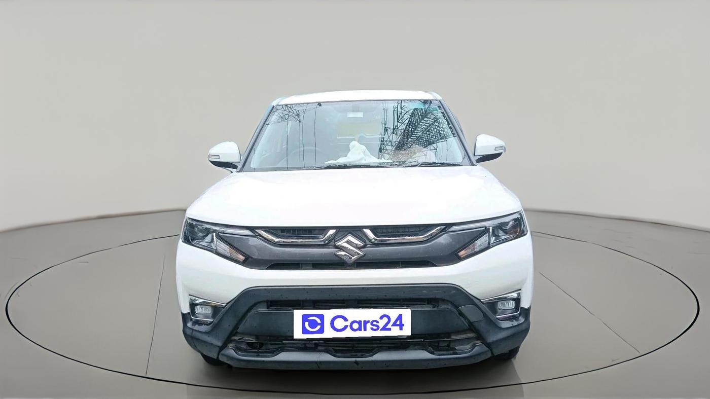 2024 Maruti BREZZA VXI AT SMART HYBRID, Petrol, Automatic, 3,632 km, exterior