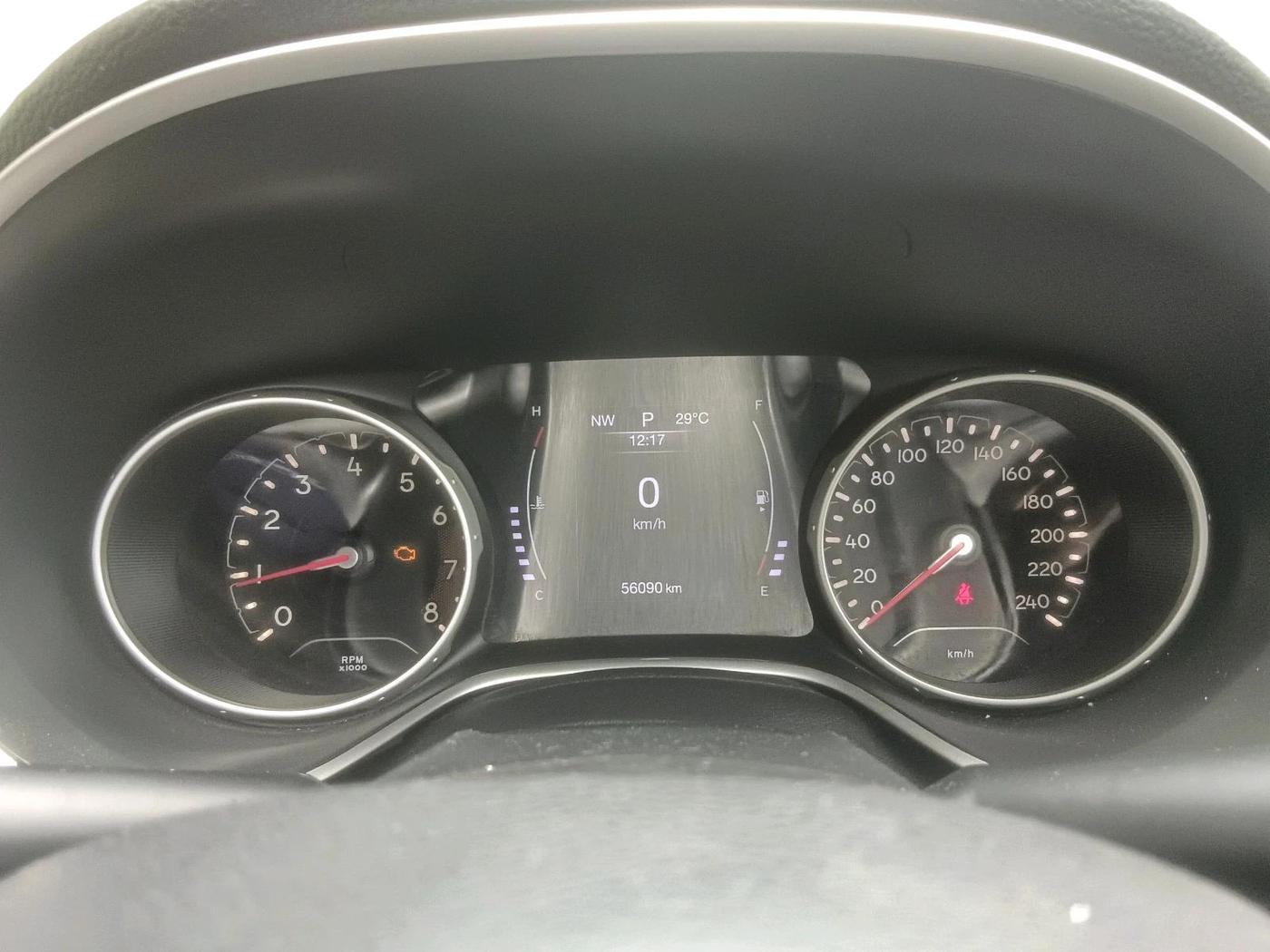 2018 Jeep Compass LIMITED 1.4 PETROL AT, Petrol, Automatic, 56,090 km, interior