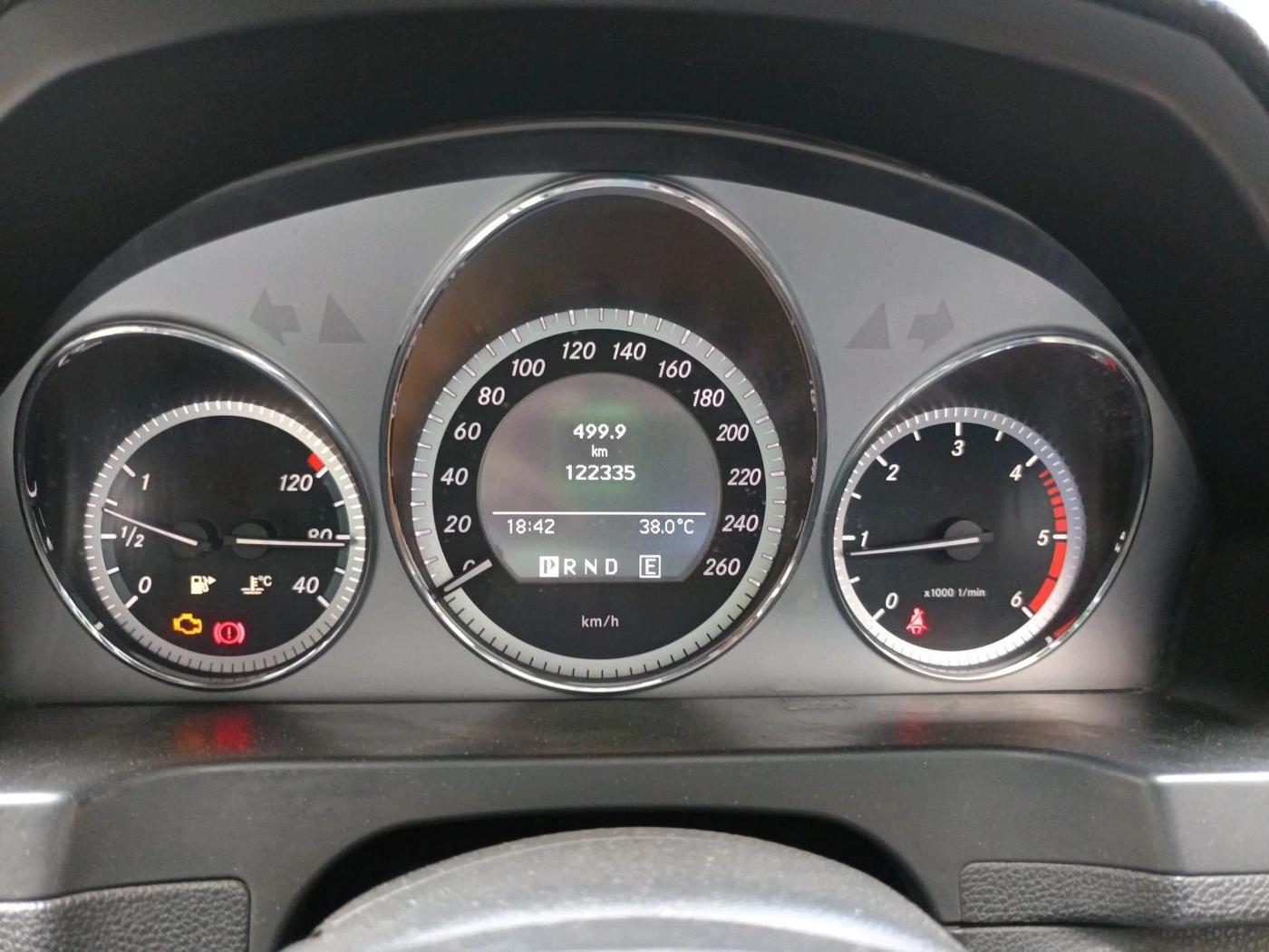 2011 Mercedes Benz C Class 	250 CDI ELEGANCE AT, Diesel, Automatic, 1,22,335 km, interior