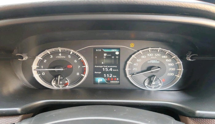 2024 Maruti BREZZA ZXI + AT SMART HYBRID, Petrol, Automatic, 34,033 km, interior