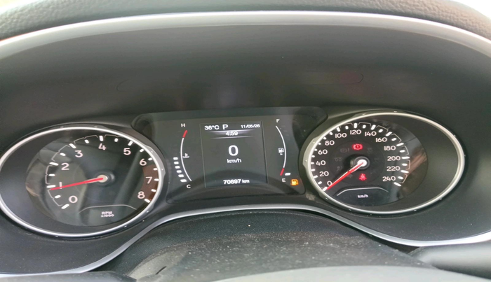 2020 Jeep Compass LONGITUDE PLUS 1.4 PETROL AT, Petrol, Automatic, 70,697 km, interior