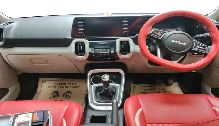 2023 KIA SONET HTX 1.0 IMT, Petrol, Manual, 43,473 km, interior