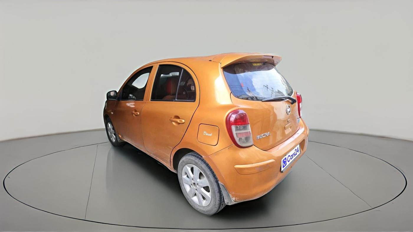 2012 Nissan Micra XV DIESEL, Diesel, Manual, 1,59,808 km, exterior